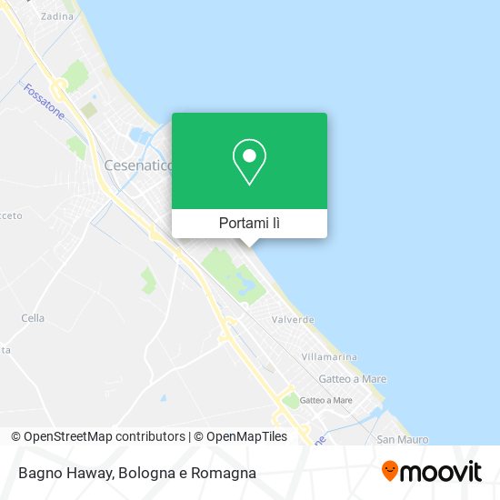Mappa Bagno Haway