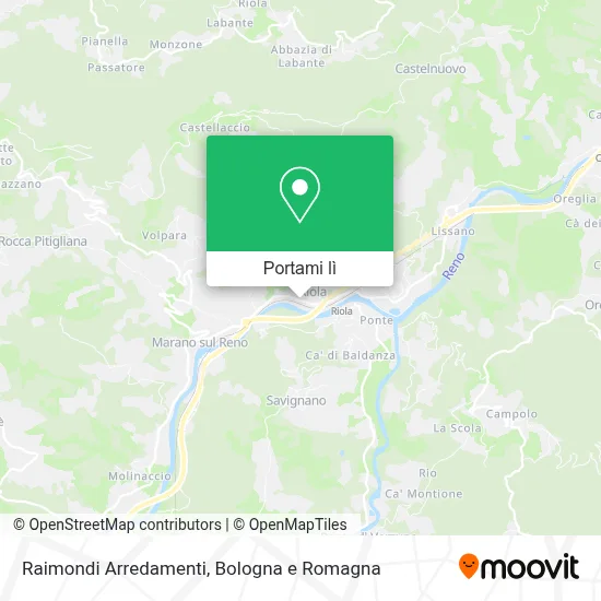 Mappa Raimondi Arredamenti