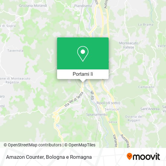 Mappa Amazon Counter