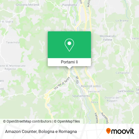 Mappa Amazon Counter