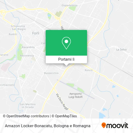 Mappa Amazon Locker-Bonacatu