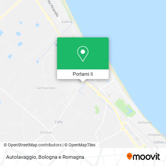 Mappa Autolavaggio