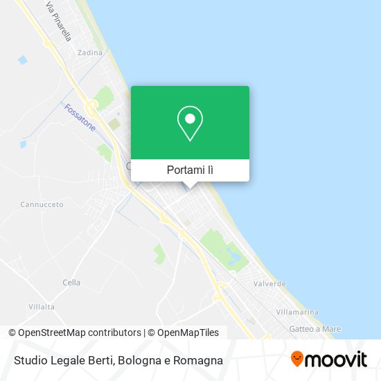 Mappa Studio Legale Berti