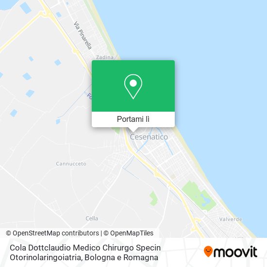 Mappa Cola Dottclaudio Medico Chirurgo Specin Otorinolaringoiatria