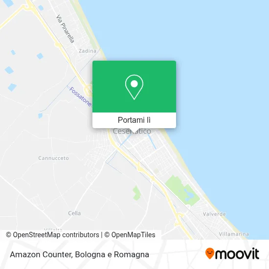 Mappa Amazon Counter