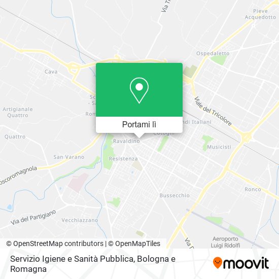 Mappa Servizio Igiene e Sanità Pubblica