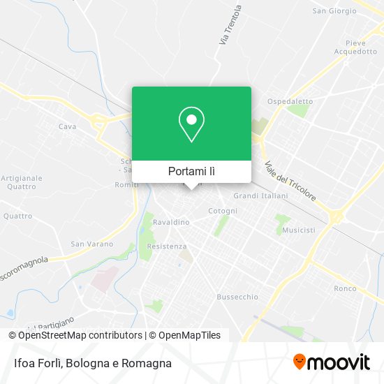 Mappa Ifoa Forlì