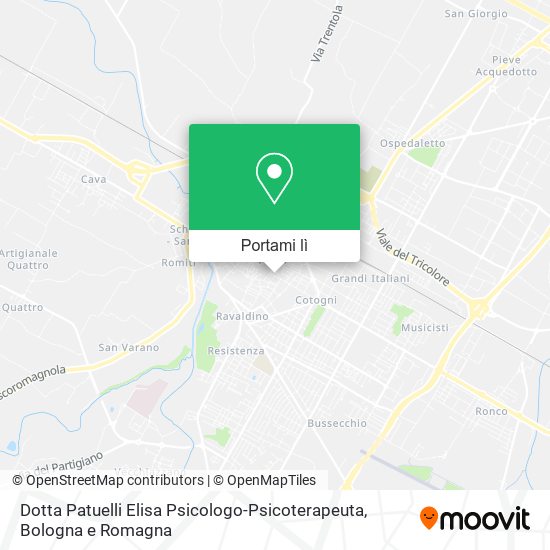 Mappa Dotta Patuelli Elisa Psicologo-Psicoterapeuta
