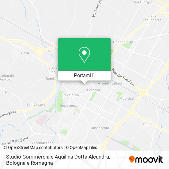 Mappa Studio Commerciale Aquilina Dotta Aleandra