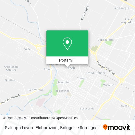 Mappa Sviluppo Lavoro Elaborazioni