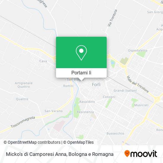 Mappa Micko's di Camporesi Anna