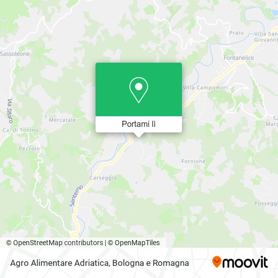 Mappa Agro Alimentare Adriatica