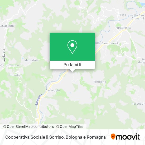 Mappa Cooperativa Sociale il Sorriso