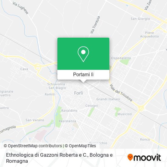 Mappa Ethnologica di Gazzoni Roberta e C.