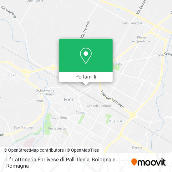 Mappa Lf Lattoneria Forlivese di Palli Ilenia