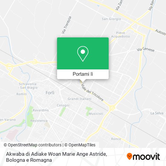 Mappa Akwaba di Adiake Woan Marie Ange Astride