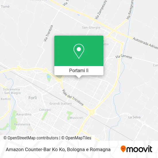 Mappa Amazon Counter-Bar Ko Ko