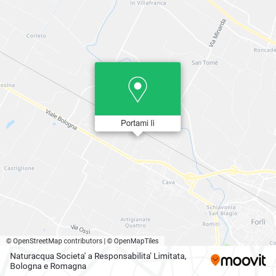 Mappa Naturacqua Societa' a Responsabilita' Limitata