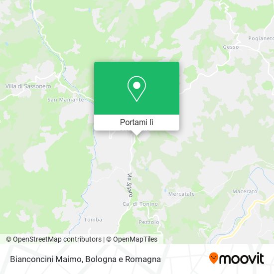 Mappa Bianconcini Maimo