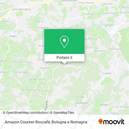 Mappa Amazon Counter-Roccafé