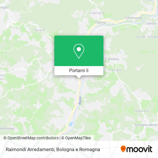 Mappa Raimondi Arredamenti