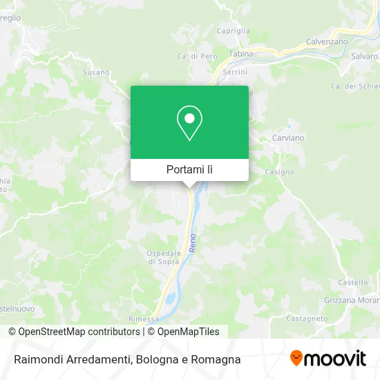 Mappa Raimondi Arredamenti