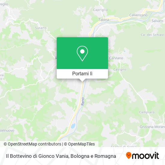 Mappa Il Bottevino di Gionco Vania