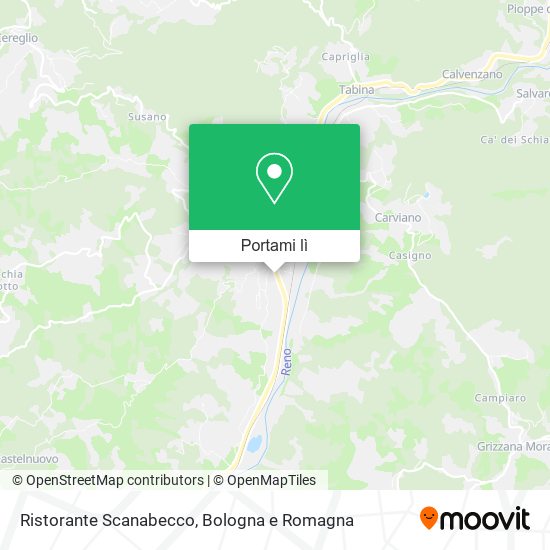 Mappa Ristorante Scanabecco