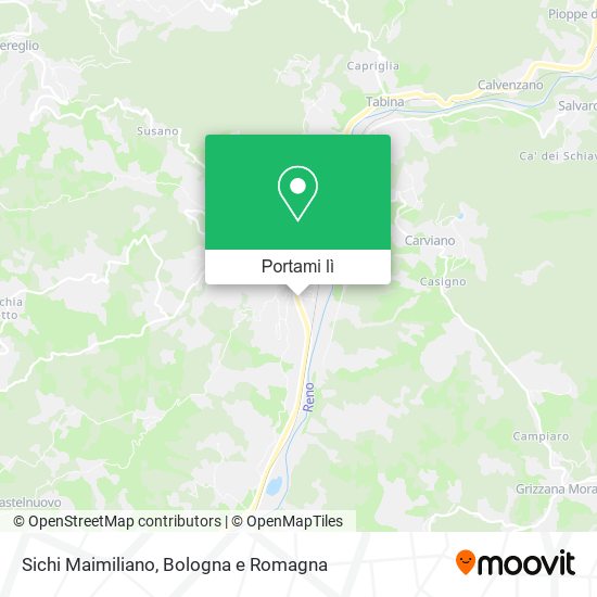 Mappa Sichi Maimiliano