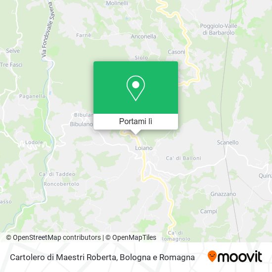 Mappa Cartolero di Maestri Roberta