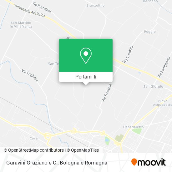 Mappa Garavini Graziano e C.