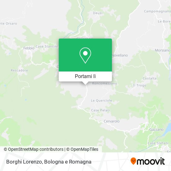 Mappa Borghi Lorenzo