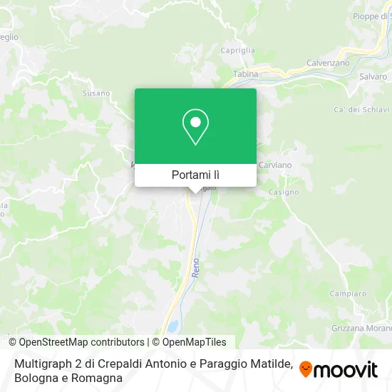 Mappa Multigraph 2 di Crepaldi Antonio e Paraggio Matilde