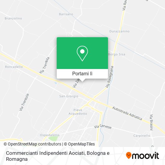 Mappa Commercianti Indipendenti Aociati