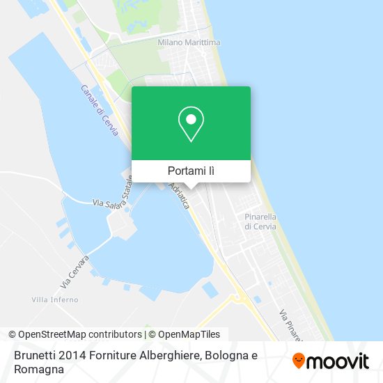 Mappa Brunetti 2014 Forniture Alberghiere