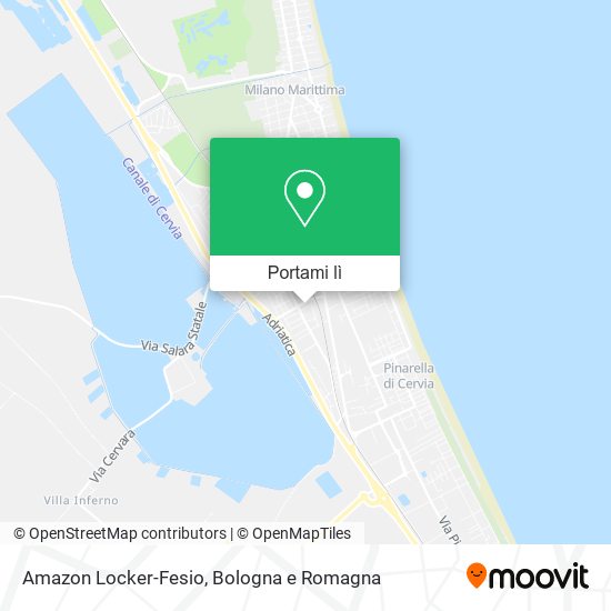 Mappa Amazon Locker-Fesio