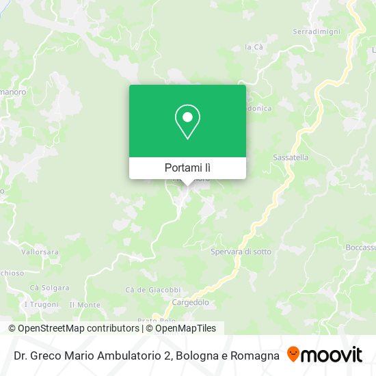 Mappa Dr. Greco Mario Ambulatorio 2