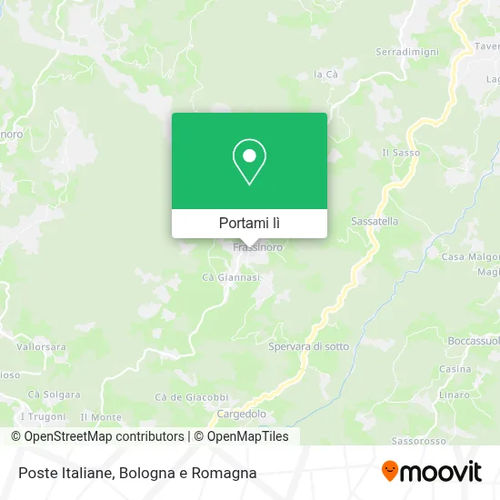 Mappa Poste Italiane