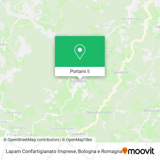 Mappa Lapam Confartigianato Imprese