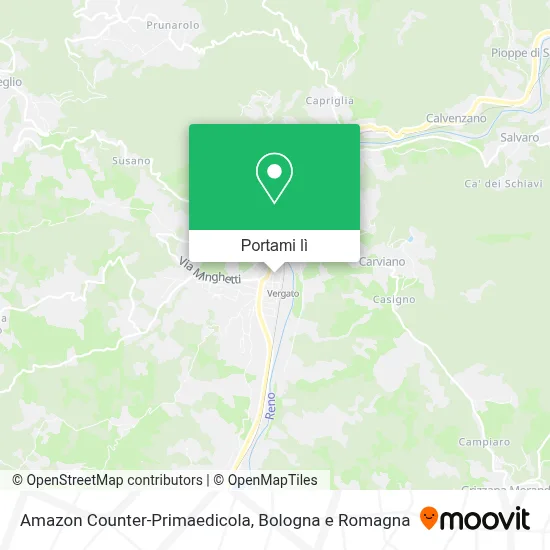 Mappa Amazon Counter-Primaedicola