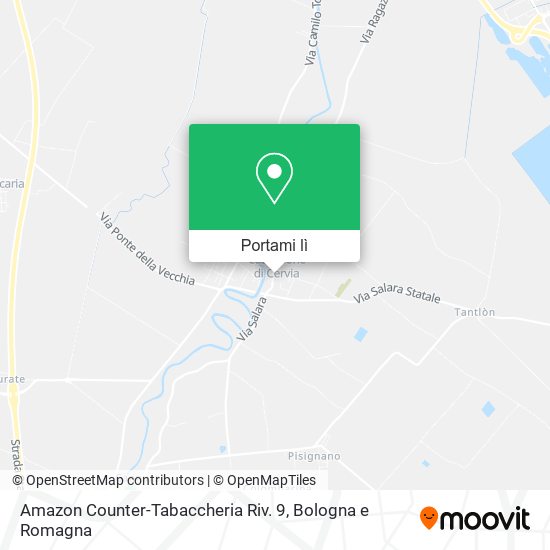 Mappa Amazon Counter-Tabaccheria Riv. 9