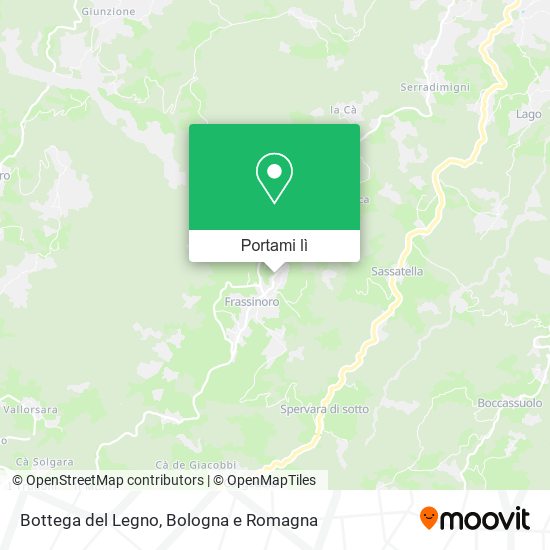 Mappa Bottega del Legno