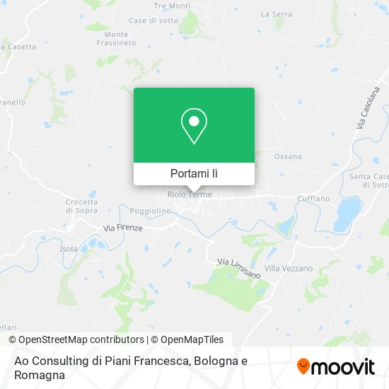 Mappa Ao Consulting di Piani Francesca