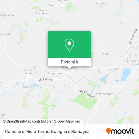 Mappa Comune di Riolo Terme