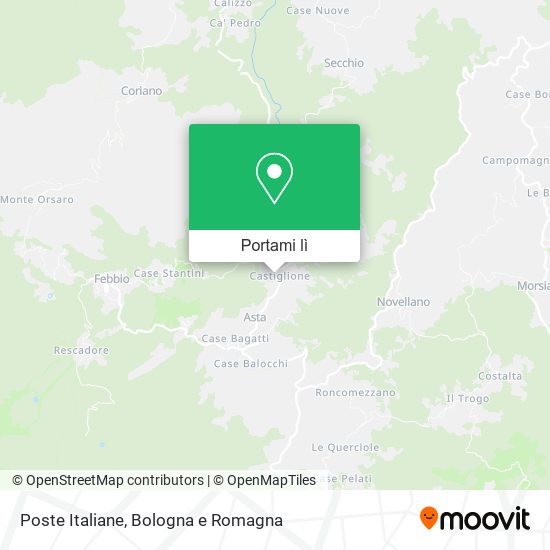 Mappa Poste Italiane