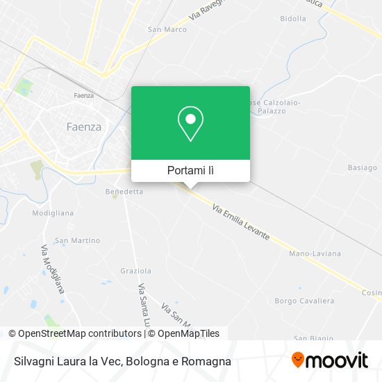 Mappa Silvagni Laura la Vec