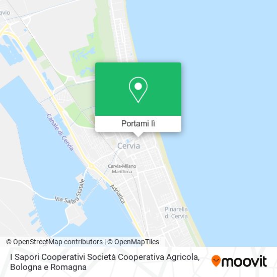 Mappa I Sapori Cooperativi Società Cooperativa Agricola