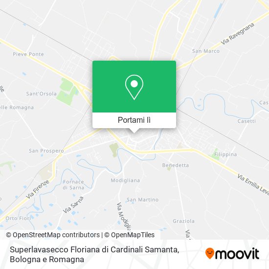 Mappa Superlavasecco Floriana di Cardinali Samanta