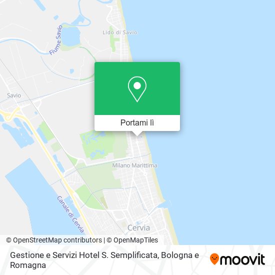 Mappa Gestione e Servizi Hotel S. Semplificata