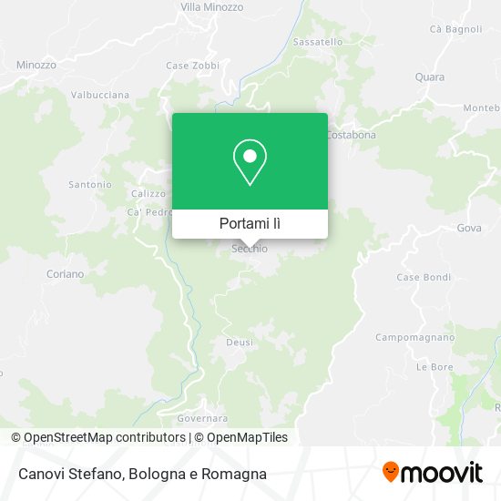 Mappa Canovi Stefano